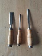 3 houtbeitels, Antiek en Kunst, Ophalen