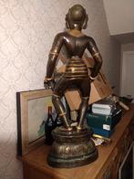 Grote antieke Indonesia bronzen 99,5 cm open open onder, Ophalen, Brons