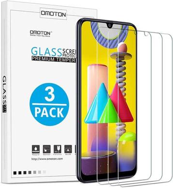 2 verres trempés pour Samsung Galaxy M31/A50/A30/M21