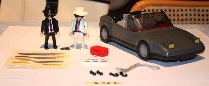 Playmobil 3162 Vluchtauto met boeven (2003), Kinderen en Baby's, Speelgoed | Playmobil, Zo goed als nieuw, Complete set, Ophalen of Verzenden