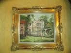 te  koop  vergulde  kader(schld.  brugge), Antiek en Kunst, Antiek | Overige Antiek, Ophalen