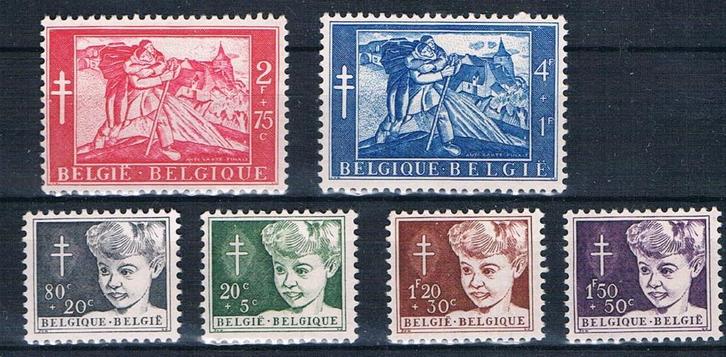 OCB 955/960 postfris voor 6 Euro, Postzegels en Munten, Postzegels | Europa | België, Postfris, Overig, Overig, Zonder stempel