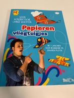 Ketnet knutselboek - papieren vliegtuigjes, Convient aux enfants, Comme neuf, Autres sujets/thèmes, Enlèvement ou Envoi