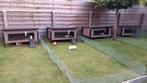 3 buitenkooien voor konijnen en cavia's., Mei, Cavia