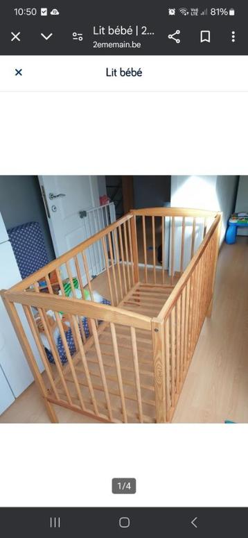 Lit bébé  beschikbaar voor biedingen