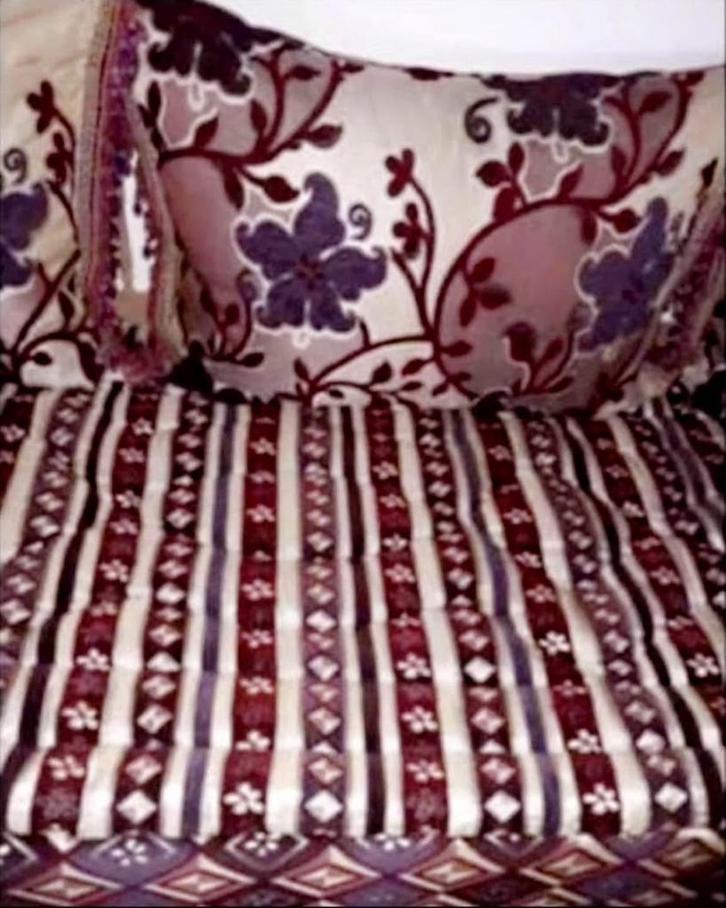 Tissu Marocain + Al Hifa – COMME NEUF !, Huis en Inrichting, Woonaccessoires | Overige, Zo goed als nieuw, Ophalen