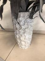 Pot voor plant, Huis en Inrichting, Woonaccessoires | Vazen, Ophalen, Gebruikt, Wit, Aardewerk of Porselein