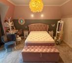 Chambre jeune fille complète + lit 140x200 + mobilier, Enlèvement, Comme neuf