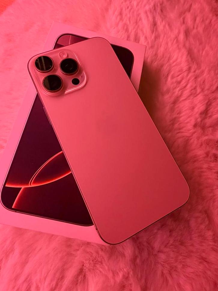 Iphone 16 pro max 256 GB, 100%, Télécoms, Téléphonie mobile | Housses, Coques & Façades | Apple iPhone, Comme neuf, Enlèvement