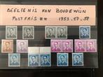 Koning Boudewijn Belgische postfrisse  postzegels, Koninklijk huis, Ophalen of Verzenden, Orginele gom, Postfris