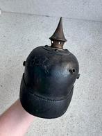 Wo1 Duitse pinhelm, Verzamelen, Ophalen of Verzenden