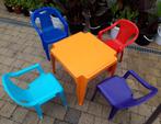 Kindertafel + 4 stoeltjes, Kinderen en Baby's, Ophalen, Zo goed als nieuw