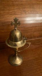 Goudkleurige wierookhouder, Ophalen of Verzenden