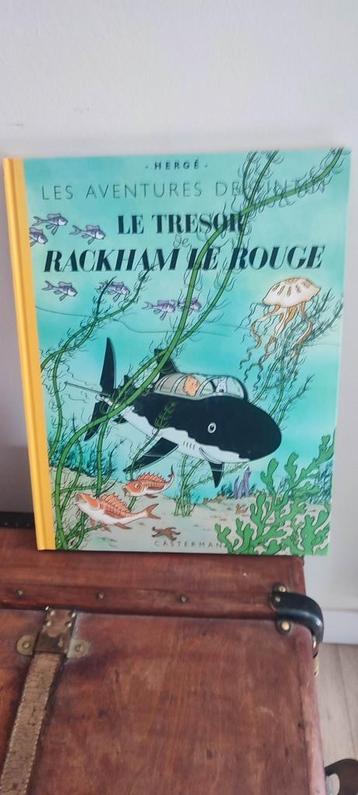 Bd grand format luxe Tintin le trésor de Rackham le rouge, Enlèvement ou Envoi, Comme neuf