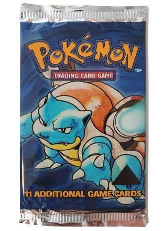 Black Triangle Error Base Set booster pack Blastoise, Ophalen of Verzenden, Nieuw, Booster, Foil
