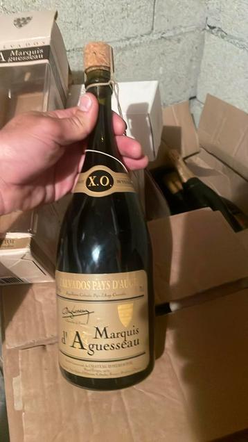 Calvados Marquis d'Aguesseau XO 20 jaar beschikbaar voor biedingen