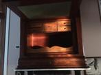 Secretaire mahonie, Huis en Inrichting, Ophalen, Gebruikt