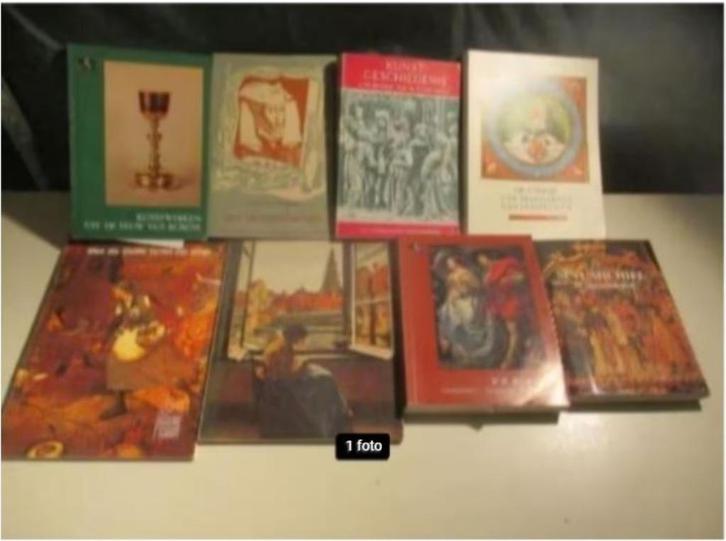 8 Mooie Retro Kunstboeken - allerlei, Boeken, Kunst en Cultuur | Beeldend, Zo goed als nieuw, Ophalen of Verzenden