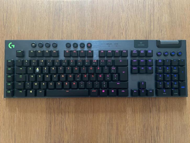 Logitech G915 X Lightspeed (Azerty FR, Clicky) - Topstaat, Computers en Software, Toetsenborden, Zo goed als nieuw, Azerty, Draadloos