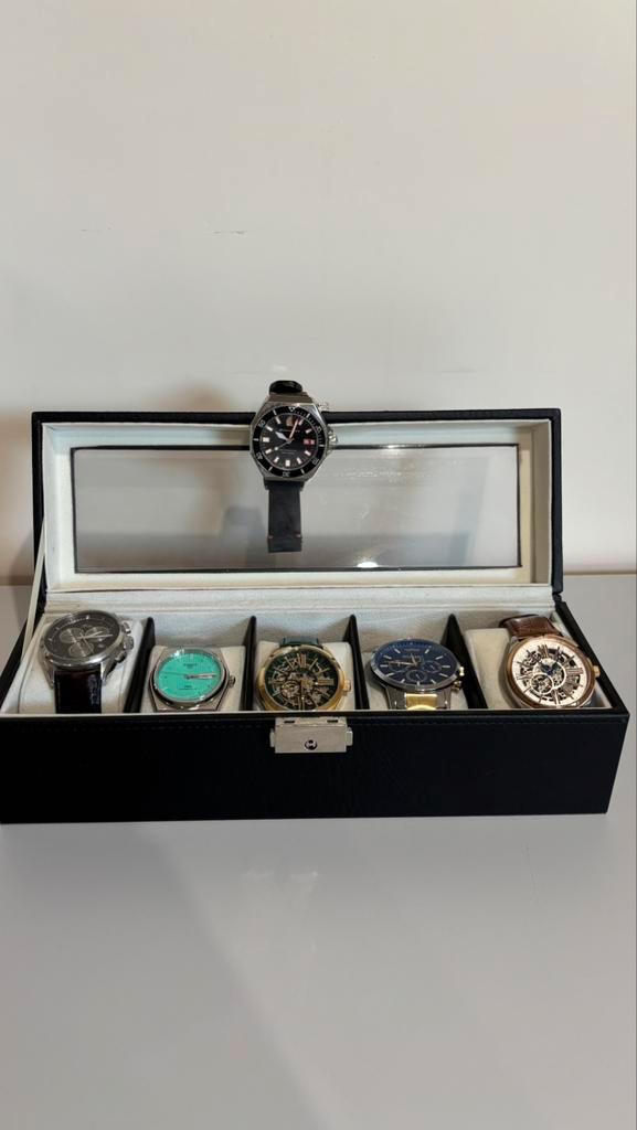 Horloges te koop, Handtassen en Accessoires, Horloges | Heren, Zo goed als nieuw, Ophalen of Verzenden