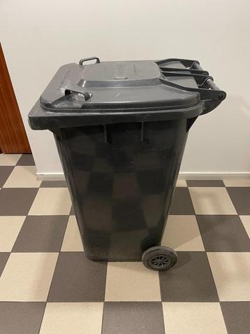 2 afvalcontainers 240 liter, 75 cm ou plus, Enlèvement, Utilisé, 40 litres ou plus