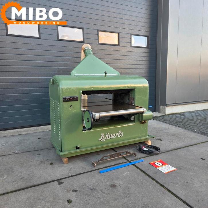 BAUERLE Vandiktebank 80cm schaafbank 800mm, Doe-het-zelf en Bouw, Schaafmachines, Zo goed als nieuw, Ophalen of Verzenden