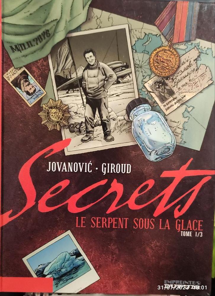 De slang onder het ijs Serie van 3 strips., Hobby en Vrije tijd, Breien en Haken, Zo goed als nieuw, Ophalen of Verzenden