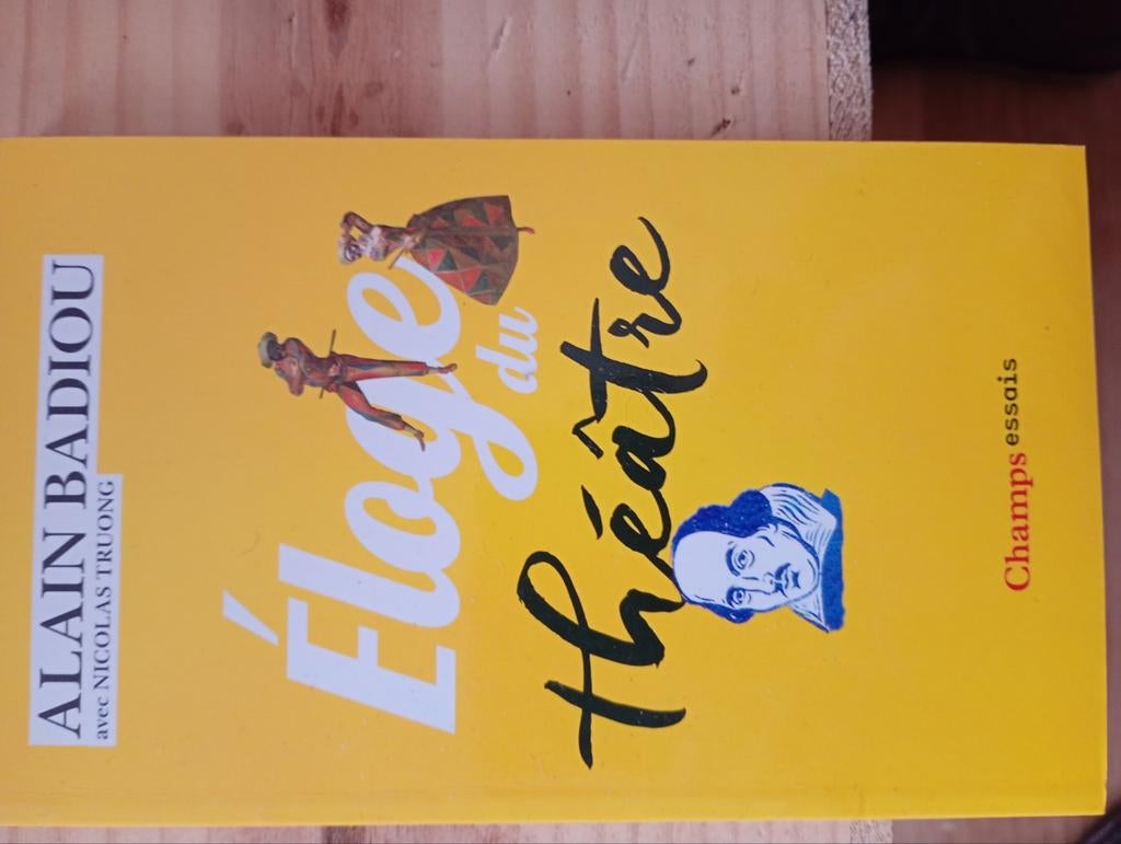 Badiou. Éloge du théâtre, Boeken, Filosofie, Ophalen