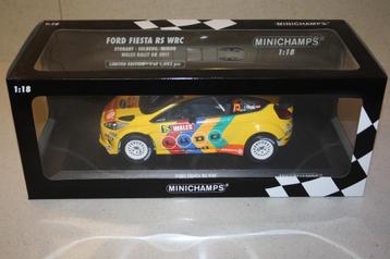 1:18 Minichamps Ford Fiesta RS WRC H.Solberg rally Wales GB beschikbaar voor biedingen