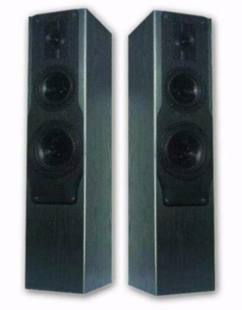 Speakers met extra Subwoofer box achter Zwart, Audio, Tv en Foto, Luidsprekerboxen, Nieuw, Front, Rear of Stereo speakers, 120 watt of meer