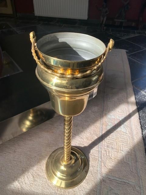 vintage (art-deco) wijn- of champagnekoeler - 76 cm, Huis en Inrichting, Keuken | Servies, Zo goed als nieuw, Overige typen, Overige materialen