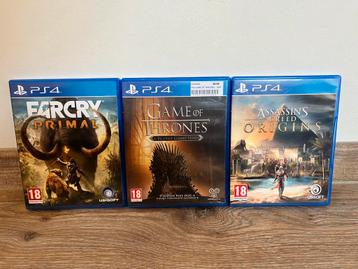 Farcry - GOT - Assassins creed (PS4) beschikbaar voor biedingen