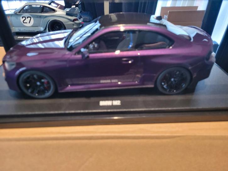 2 x bmw m2 paars en bmw ac scnitzner acs2 sport nieuw, Hobby en Vrije tijd, Modelauto's | 1:18, Ophalen of Verzenden
