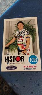 Wielerkaart : Luc Colyn / Histor-Sigma, Verzamelen, Sportartikelen en Voetbal, Gebruikt, Poster, Plaatje of Sticker, Verzenden