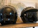 2 retro moto helmen voor 50 euro samen  .IN PERFECTE STAAT !, Overige merken, Jethelm, Nieuw zonder kaartje, Dames