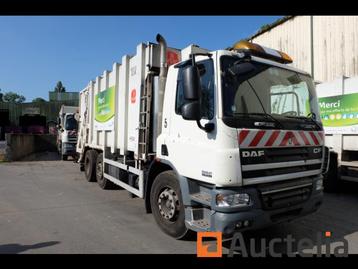REF: 5 - DAF CF75 vuilniswagen beschikbaar voor biedingen