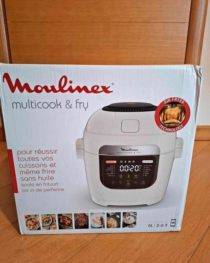 Moulinex Multicook & Fry — NIEUW, verpakt, Elektronische apparatuur, Slowcookers, Ophalen