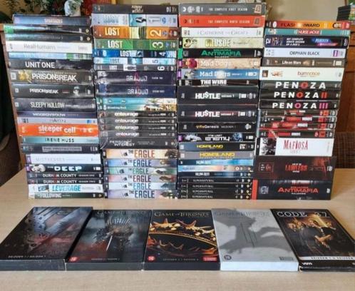 Zeer groot los Series op DVD ( in 1 lot te koop), Cd's en Dvd's, Dvd's | Overige Dvd's, Zo goed als nieuw, Ophalen
