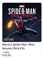 Spider-Man Miles Morales PS5, Comme neuf, Enlèvement