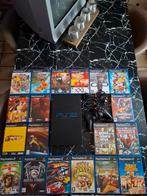 Sony PlayStation 2-console + 19 games + controller enz., Games en Spelcomputers, Avontuur en Actie, 2 spelers, Ophalen of Verzenden