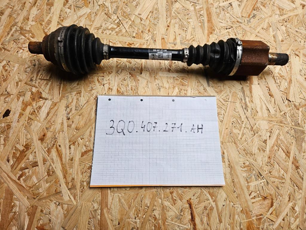 AANDRIJFAS LINKS VOOR VW TIGUAN II 2 5NA 3Q0407271AH, Ophalen of Verzenden, Gebruikt, Seat