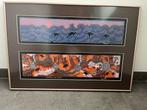 Authentiek Australisch schilderij - 75 x 50 cm, 50 tot 75 cm, Ophalen of Verzenden, Zo goed als nieuw, Schilderij