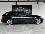 BMW 3 Serie 318 Touring dA * LED + GPS + CLIM + GARANTIE *, Auto's, Automaat, Stof, 109 g/km, Zwart