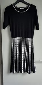 Zwart grijze licht gebreide jurk merk Orsay maat M, Comme neuf, Noir, Taille 38/40 (M), Enlèvement ou Envoi