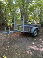 Remorque / aanhangwagen enkel as, Ophalen of Verzenden, Gebruikt