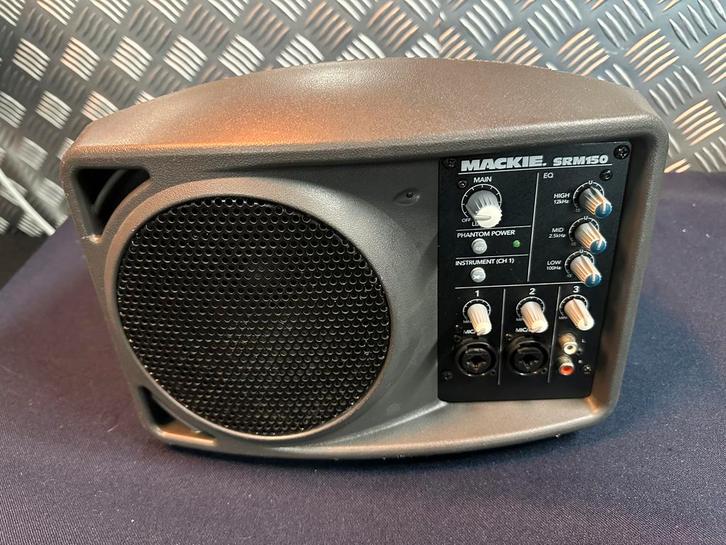 Mackie SRM150 actieve monitor, Audio, Tv en Foto, Radio's, Zo goed als nieuw, Ophalen