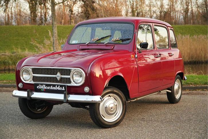 Renault R 4 4 Origineel NL geleverd, Autos, Renault, Entreprise, Autres modèles, Essence, Hatchback, Boîte manuelle, Rouge