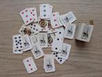 Kaartspel vintage kleine kaartjes, Ophalen, Zo goed als nieuw
