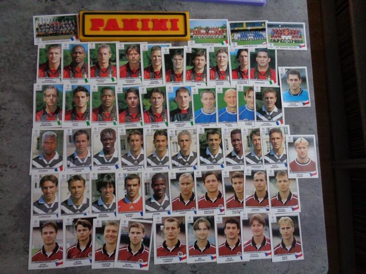 PANINI VOETBAL STICKERS  CHAMPIONS LEAGUE 1999 55x DE EERSTE, Hobby en Vrije tijd, Stickers en Plaatjes, Verzenden