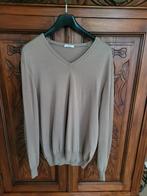 Fijne trui merk Paolo Pecora, XL, Ophalen of Verzenden, Zo goed als nieuw, Maat 56/58 (XL), Beige